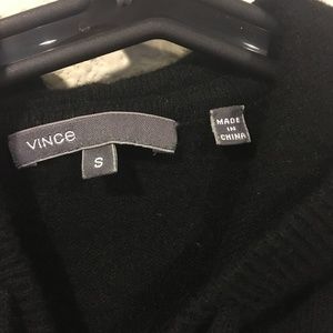 Vince Tops - Vince black cashmere hoodie Vince Tops - Vince black cashmere hoodie